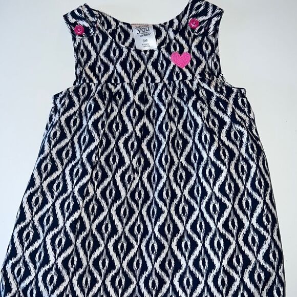 🛍PRETTY  Little Girls DRESS  SIZE 3 MONTHS 🛍 - Picture 1 of 5